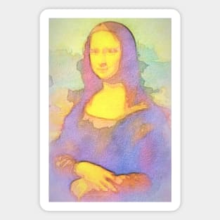 Gioconda - Mona Lisa instagram filters - modern Magnet